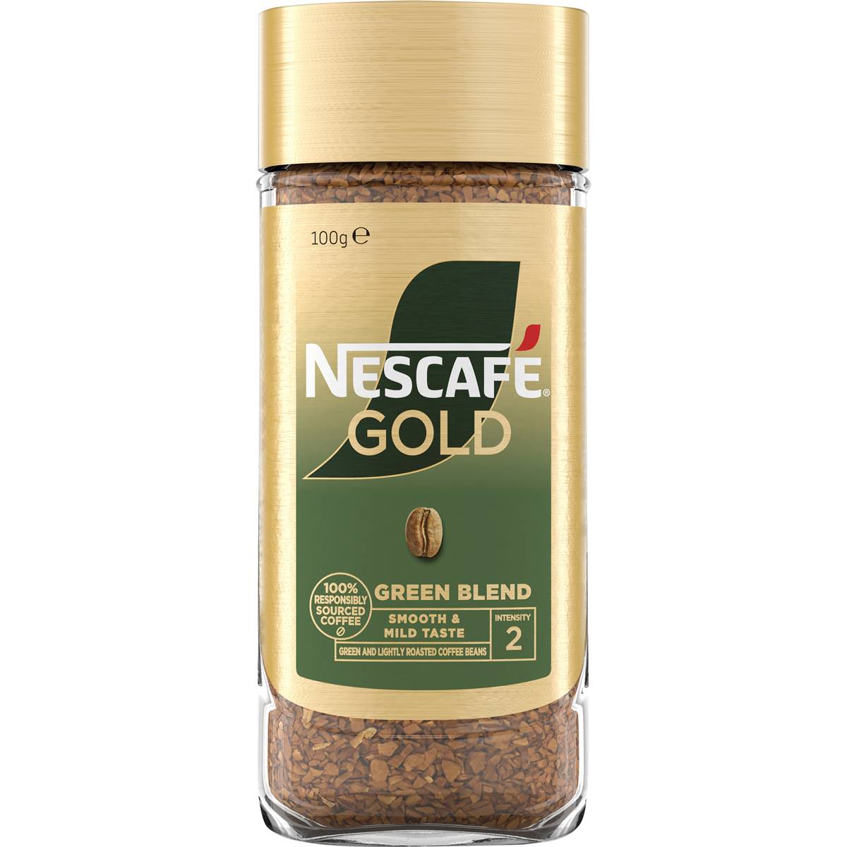Nescafe Gold Green Blend Soluble Instant Coffee 100g