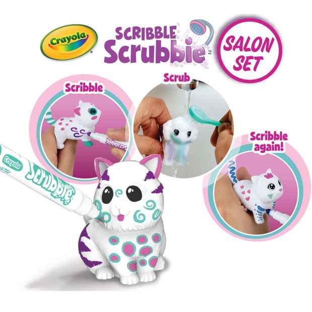 Crayola Scribble Scrubbies Beauty Salon
