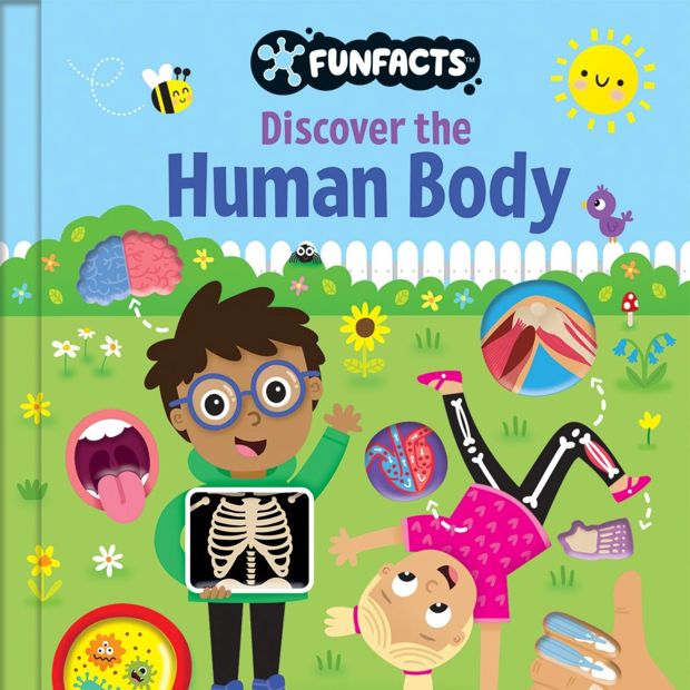 Fun Facts - Lift The Flap Board Book - Discover The Human Bod
