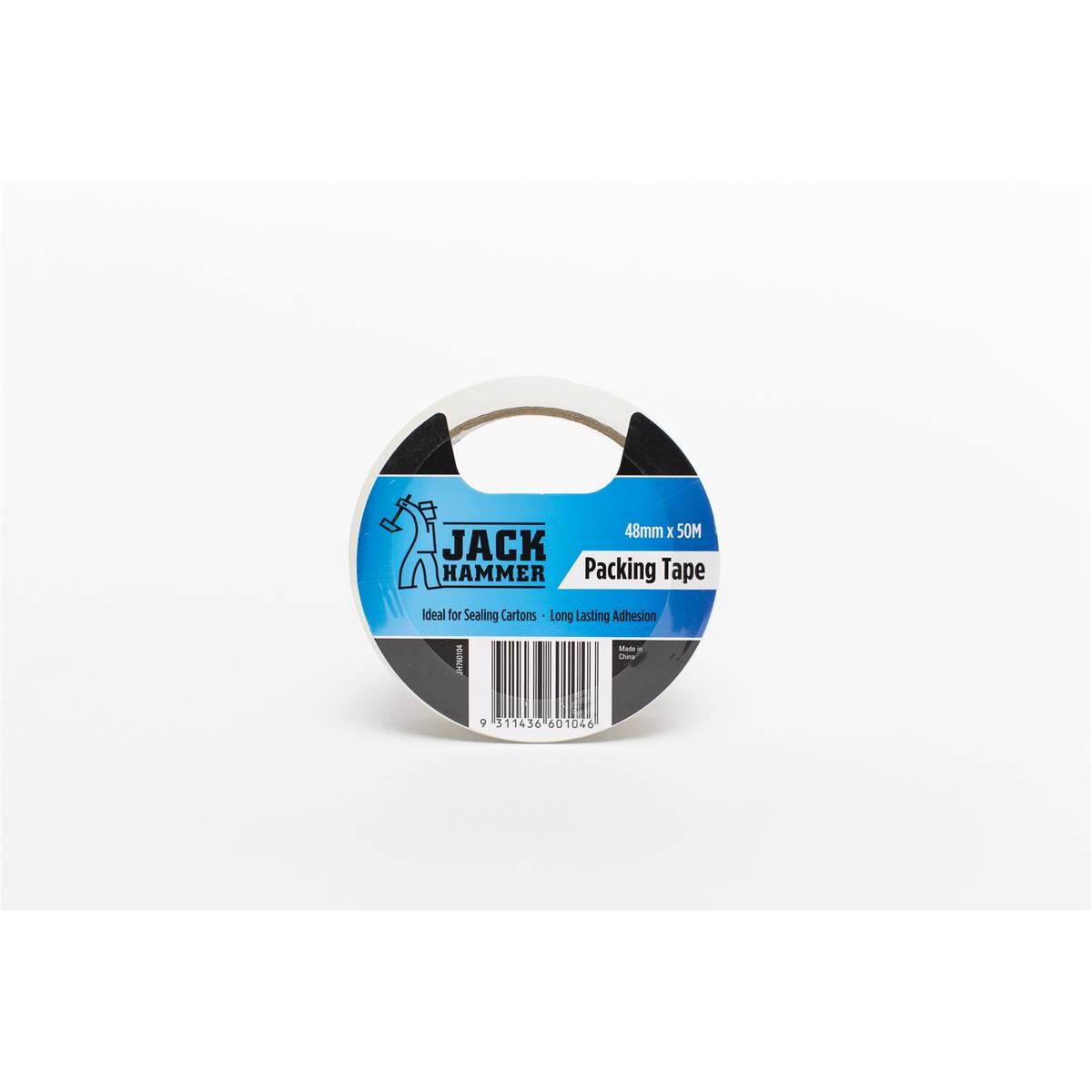 Jack Hammer Packing Tape 48mmx50m Each
