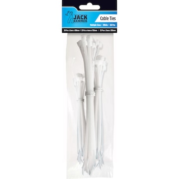 Jack Hammer Cable Ties Multiple Sizes each