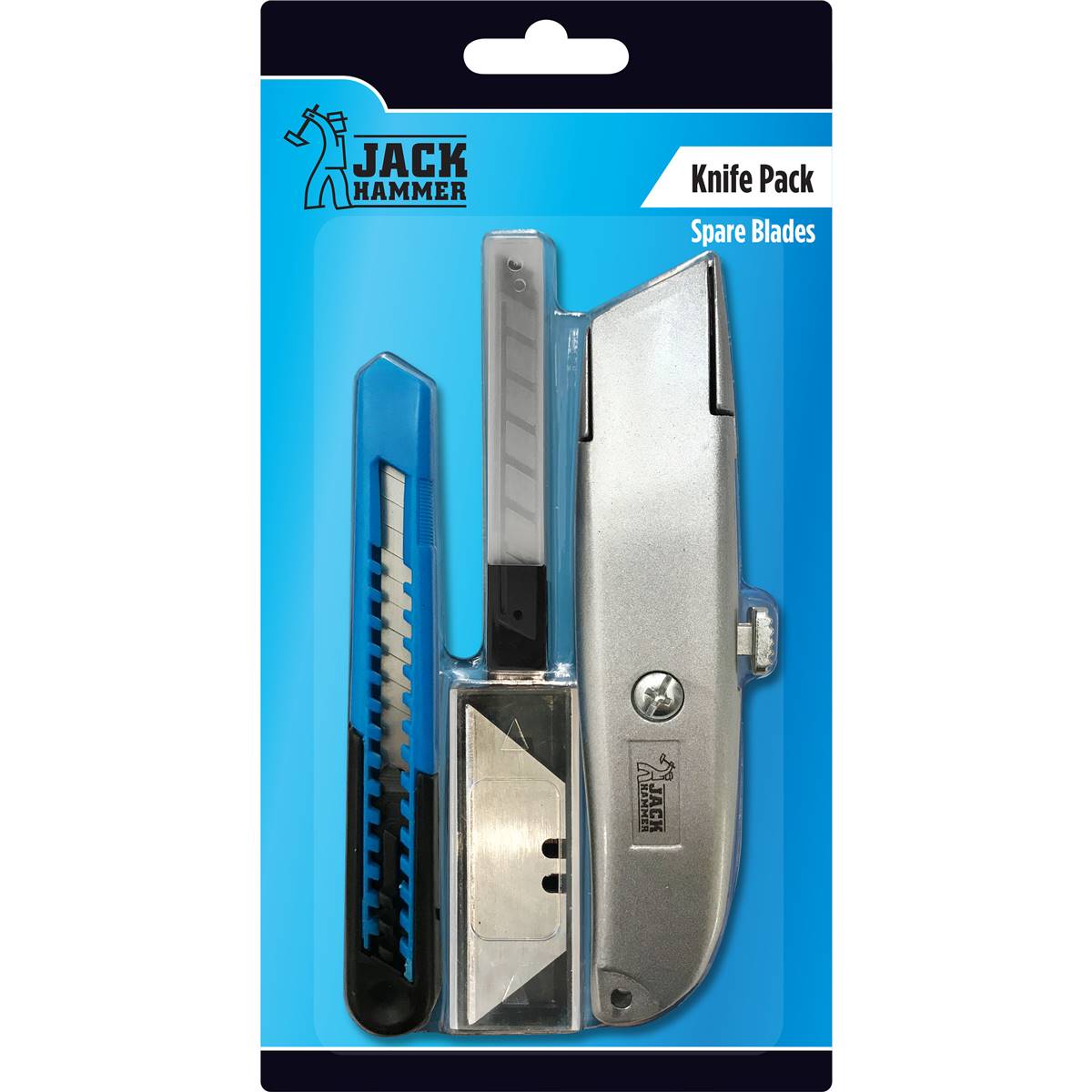 Jack Hammer Knife Pack Large & Medium Blades Each