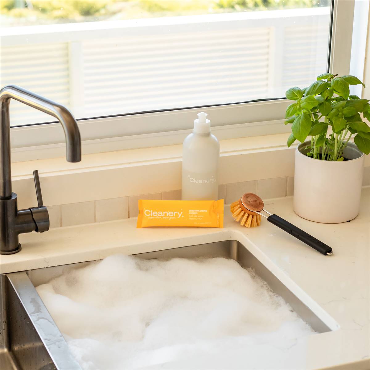 Cleanery Dishwashing Liquid Powder Refill Citrus 30g