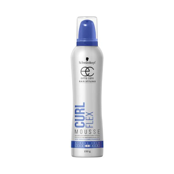 SCHWARZKOPF EXTRA CARE CURL FLEX MOUSSE 150 GRAM