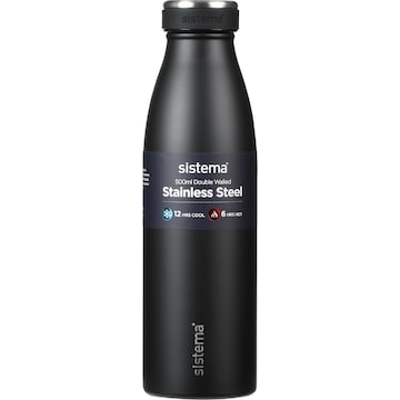 Sistema Double Walled Stainless Steel Bottle Assorted 500mL each