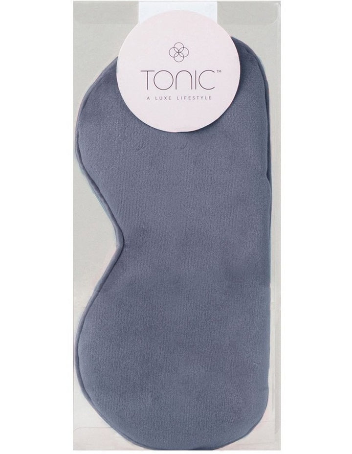 Luxe Velvet Eye Mask Storm Blue