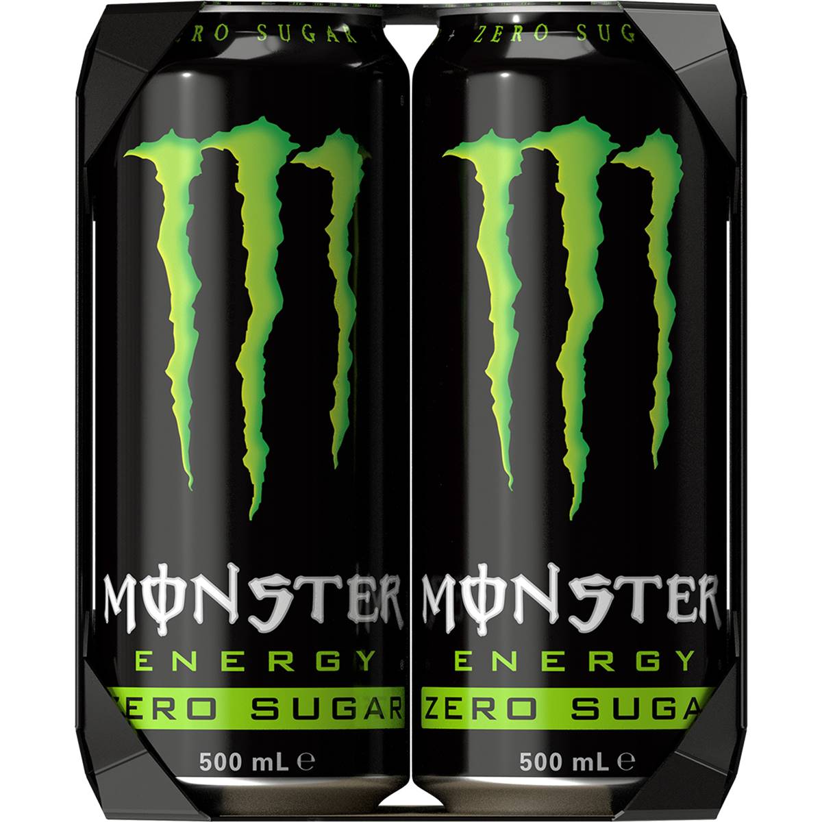 Monster Energy Zero Sugar Cans 500mL x 4 pack
