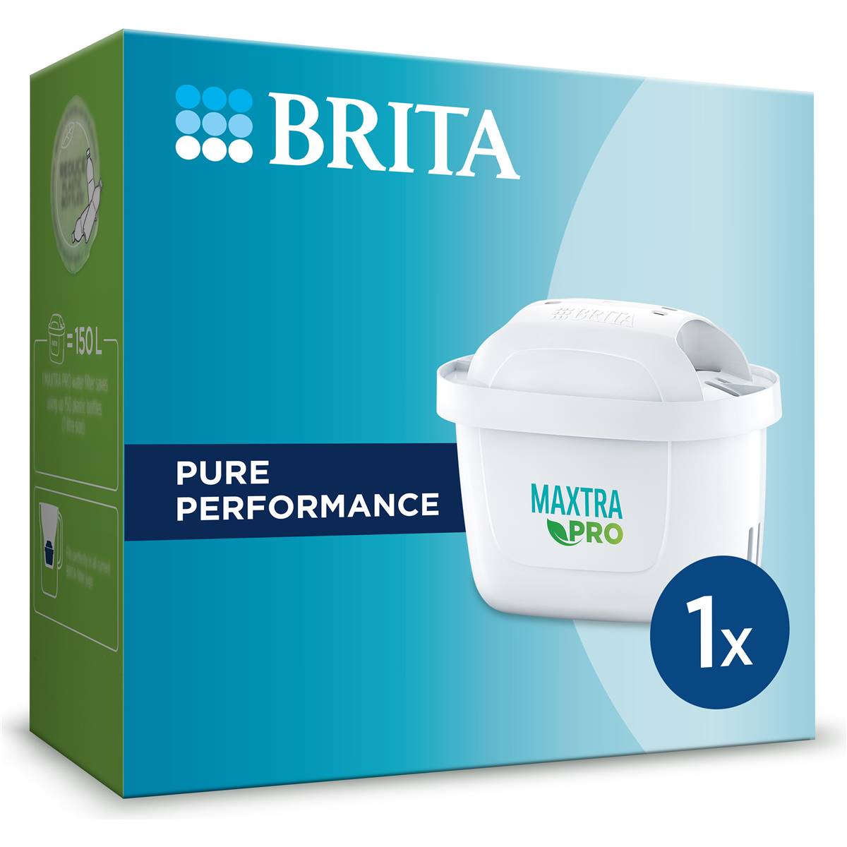Brita Water Filter Cartridge Maxtra Pro Pure Performance 1 pack