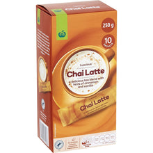 Woolworths Chai Latte Sachets 10 pack