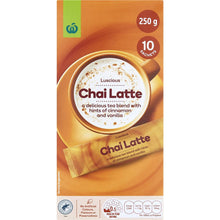 Woolworths Chai Latte Sachets 10 pack