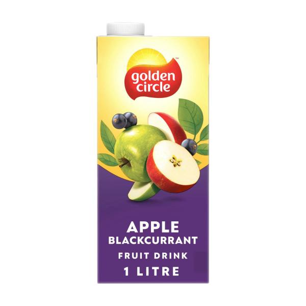 GOLDEN CIRCLE TETRA DRINK:APPLE BLACKCURRANT:.:1 LITRE