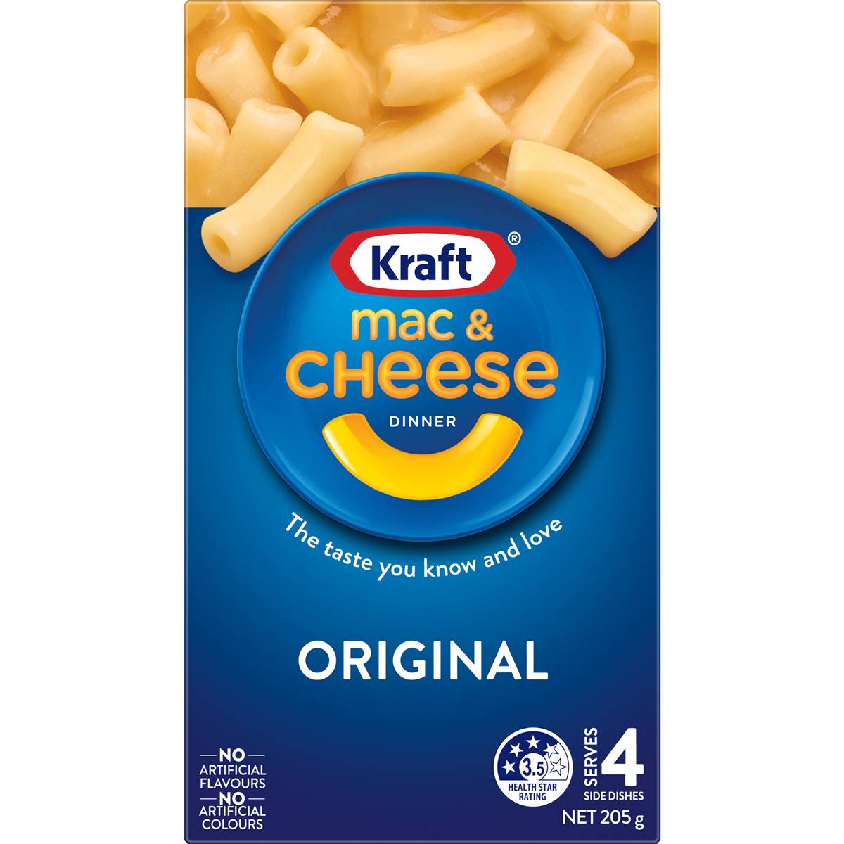 Kraft Mac & Cheese Macaroni Pasta Original Noodles 205g