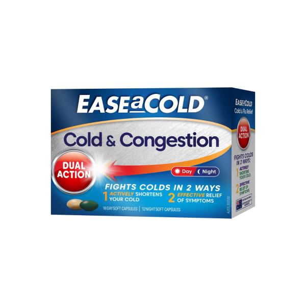 Cold & Congestion Day & Night Capsules