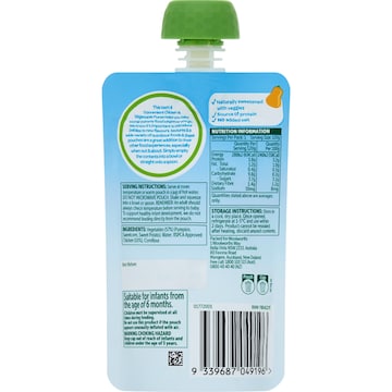 Woolworths Smiling Tums 6 Months+ Chicken & Vegetables 120g