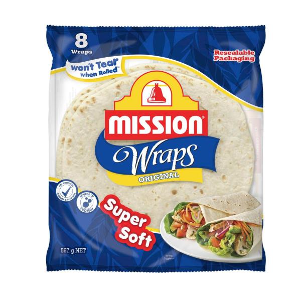 MISSION WRAPS ORIGINAL 8 PACK