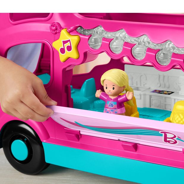 Fisher-Price Barbie Little People Little Dream Camper Playset