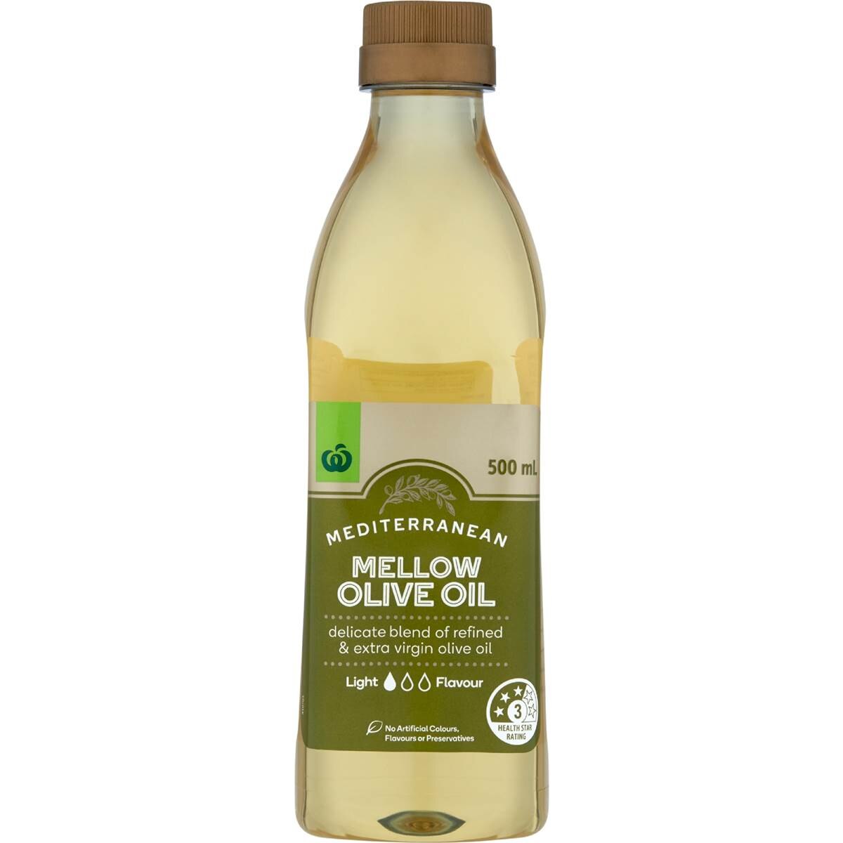 Woolworths Olive Oil Spanish Mellow 500ml
