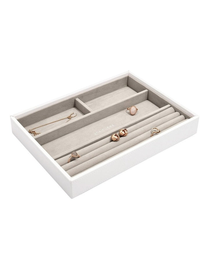 Classic Bracelets Layer White Jewellery Box