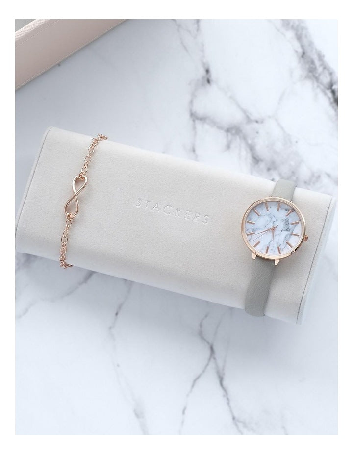 Watch Bracelet Pad Grey Jewellery Box