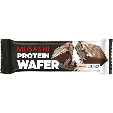 Musashi Wafer Protein Bar Vanilla 40g