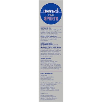 Hydralyte Sports Effervescent Tablets Berry 20 pack