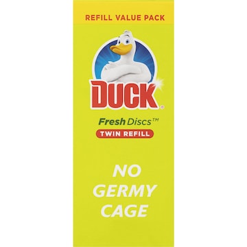 Duck Fresh Discs Toilet Cleaner Citrus Twin Refills 36mL x 2 pack