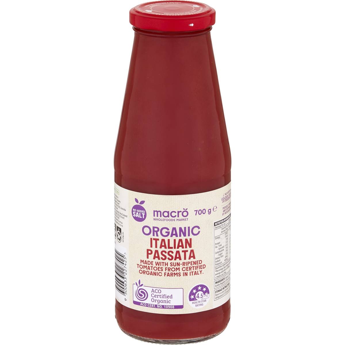 Macro Organic Passata 700g