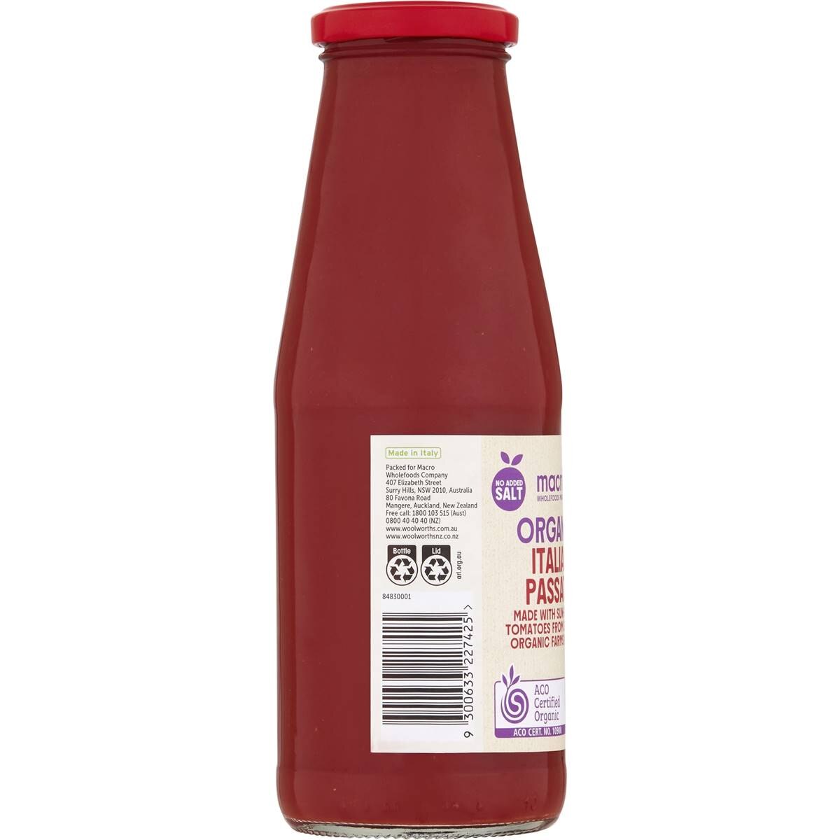 Macro Organic Passata 700g