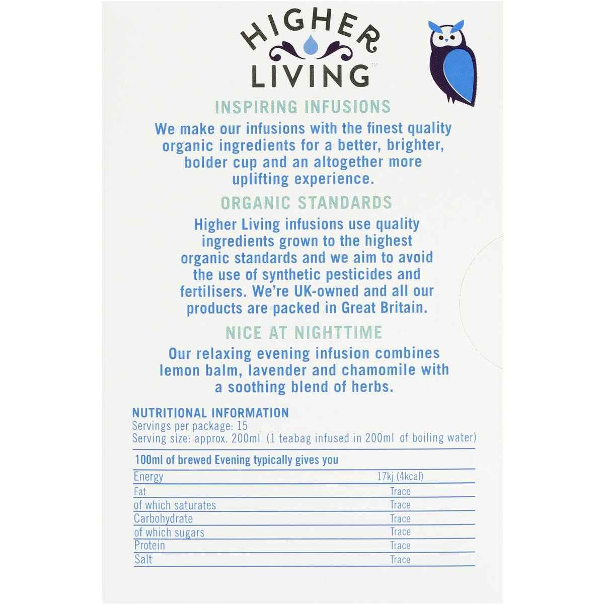 Higher Living Sweet Dreams Tea Bags 15 Pack (Sale)