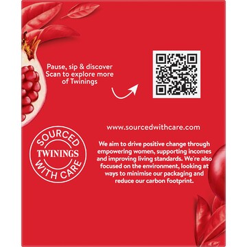 Twinings Cranberry & Pomegranate Tea Bags 10 pack