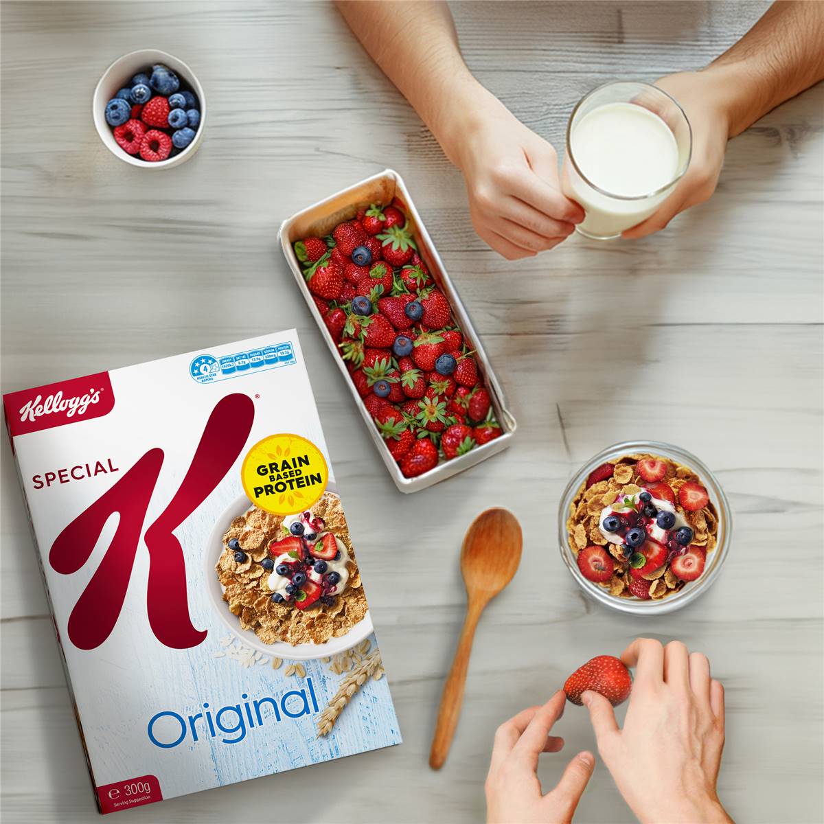 Kellogg's Special K Original Breakfast Cereal 300g
