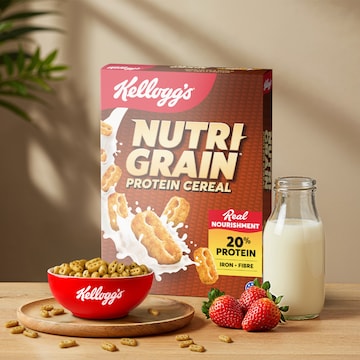 Kellogg's Nutri Grain Protein Breakfast Cereal 290g