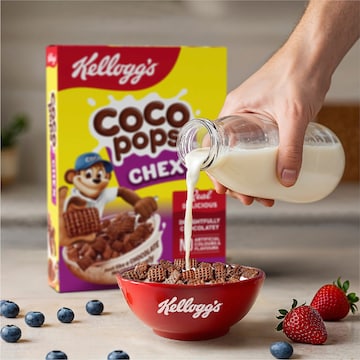 Kellogg's Coco Pops Chex Breakfast Cereal 500g