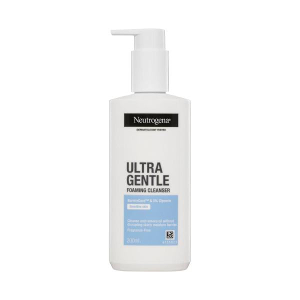 NEUTROGENA ULTRA GENTLE FOAMING FACE CLEANSER 200ML