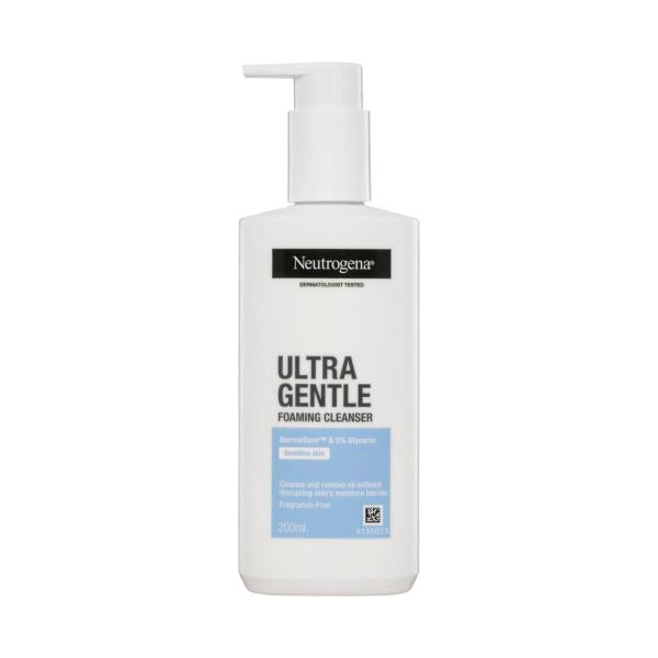 NEUTROGENA ULTRA GENTLE FOAMING FACE CLEANSER 200ML