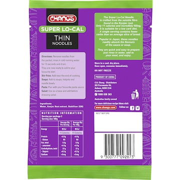Chang's Wok Ready Super Lo-Cal Noodles 390g