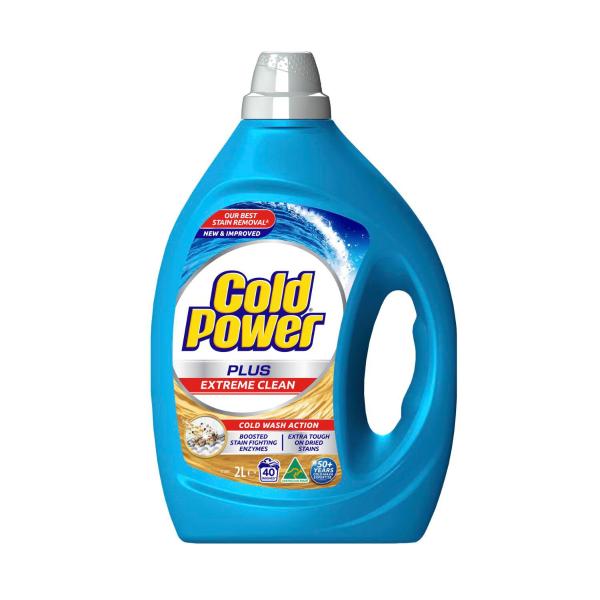 COLD POWER LAUNDRY LIQUID EXTREME CLEAN 2L