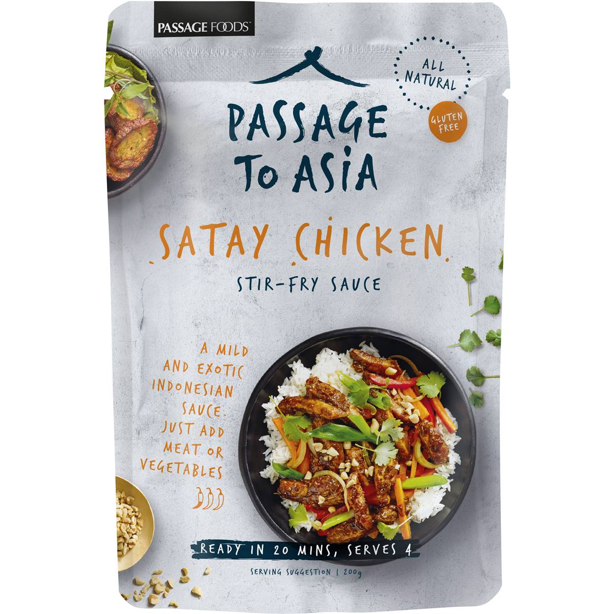 Passage To Asia Satay Chicken 200G