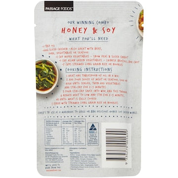 Passage To Asia Honey & Soy Chicken Stir Fry Sauce 200g