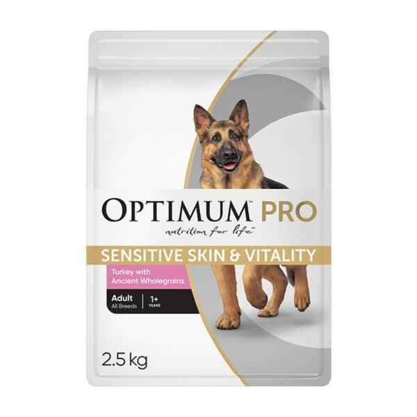 Pro Adult Dry Dog Food Sensitive Skin & Vitality Turkey With Ancient Wholegrains