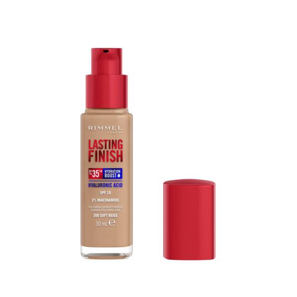 RIMMEL LASTING FINISH 35H FOUNDATION 200 SOFT BEIGE 30ML