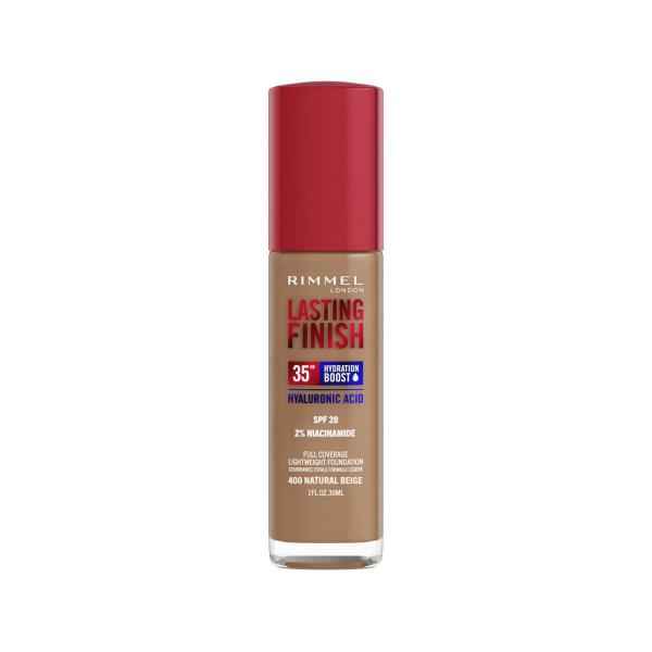 RIMMEL LASTING FINISH 35H FOUNDATION 400 NATURAL BEIGE 30ML
