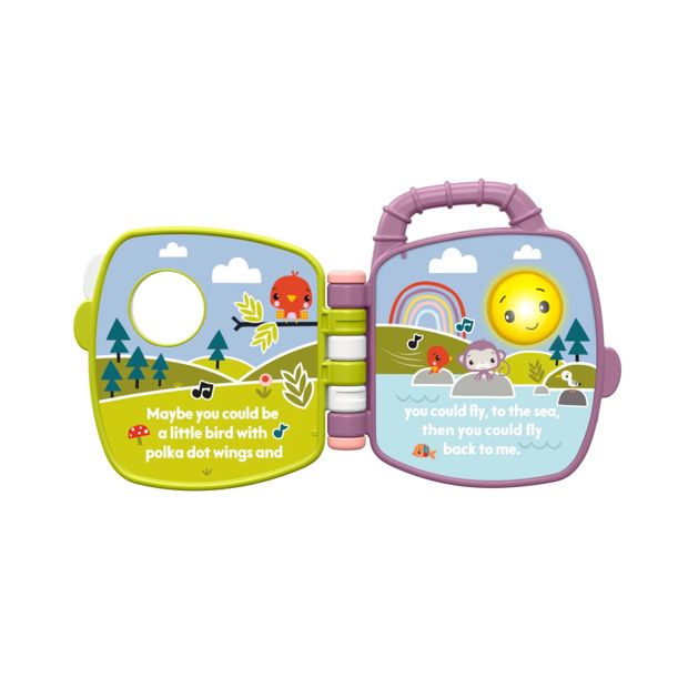 Fisher-Price Purple Monkey Musical Storybook