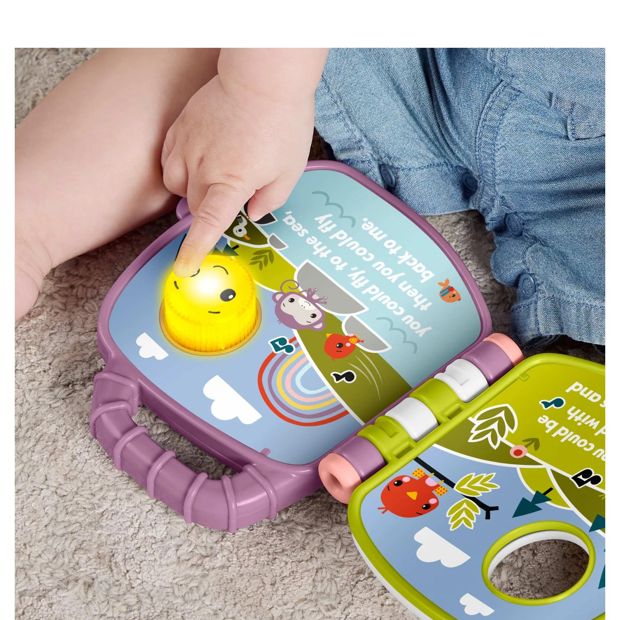 Fisher-Price Purple Monkey Musical Storybook