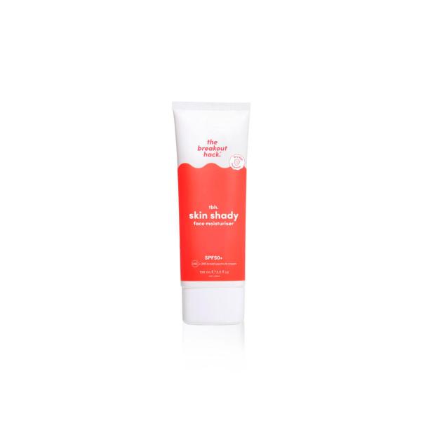 THE BREAKOUT HACK SKIN SHADY FACE MOISTURISER SPF50+ 100ML