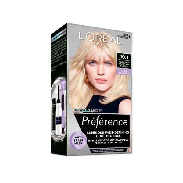 L'OREAL PREFERENCE HAIR COLOUR 10.1 HELSINKI
