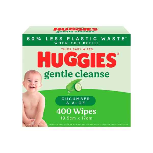 Baby Wipes Refills Cucumber & Aloe
