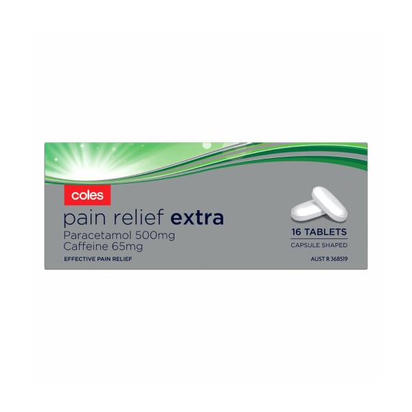 Pain Relief Extra With Caffeine