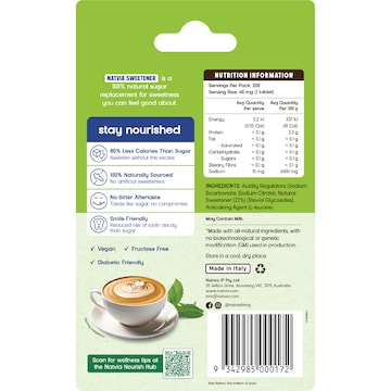Natvia Sweetener Tablets 100% Natural 200 pack