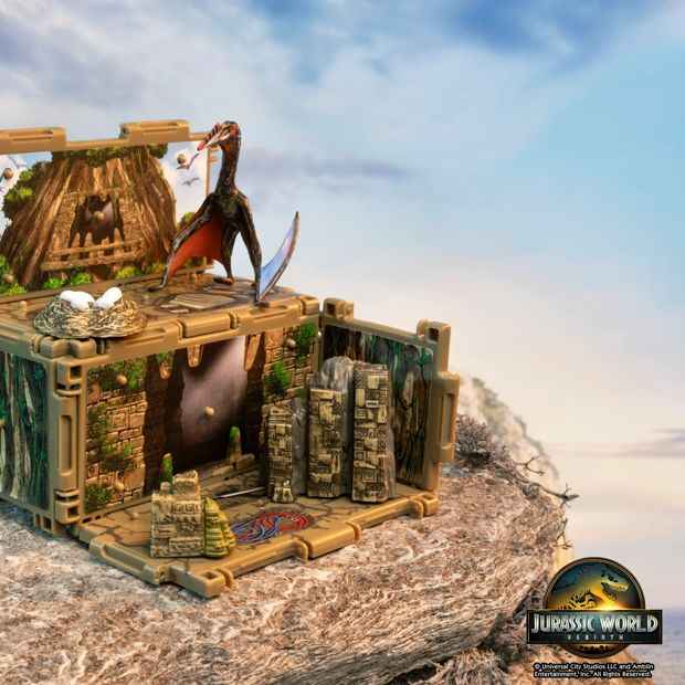 Jurassic World Rebirth Captivz Dinorama - Assorted